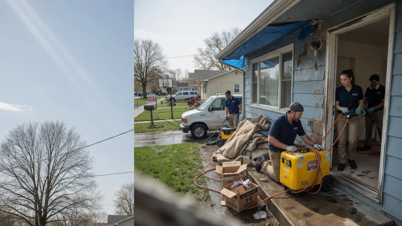 Basement Flood Cleanup in Brownsburg, VA near me